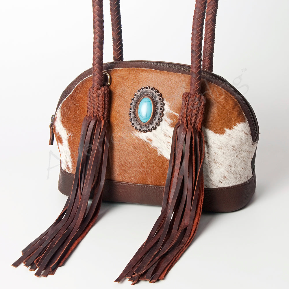 American Darling Tote Hair on Genuine Leather Western Women Bag | Handbag Purse for Cute