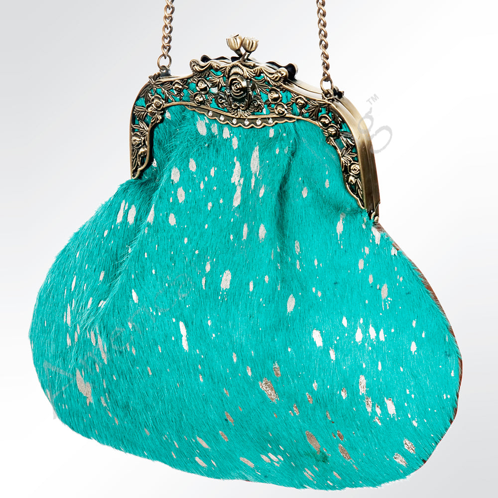 American Darling Coin Purse Bag Hair on Genuine Leather Western Women Handbag | for Cute Travel Bags