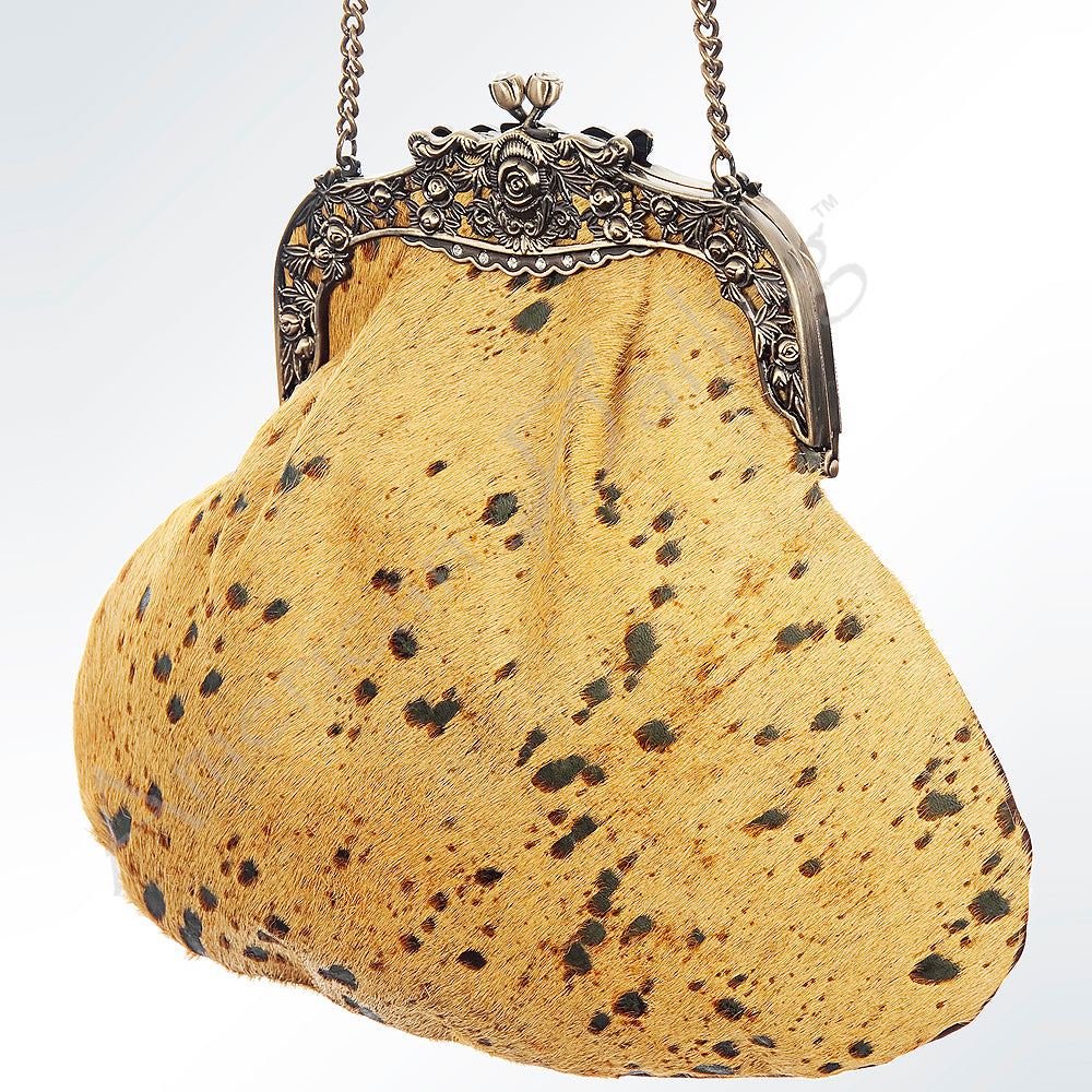 American Darling Coin Purse Bag Hair on Genuine Leather Western Women Handbag | for Cute Travel Bags