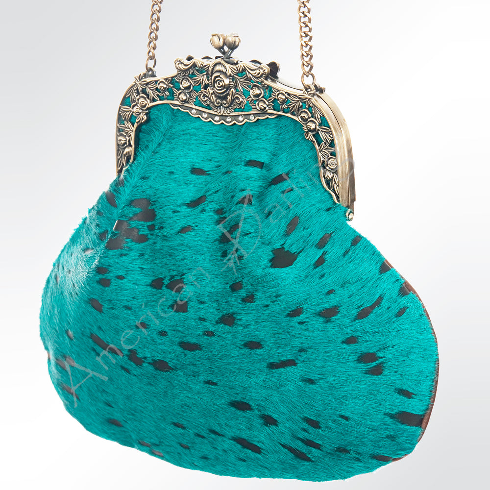 American Darling Coin Purse Bag Hair on Genuine Leather Western Women Handbag | for Cute Travel Bags