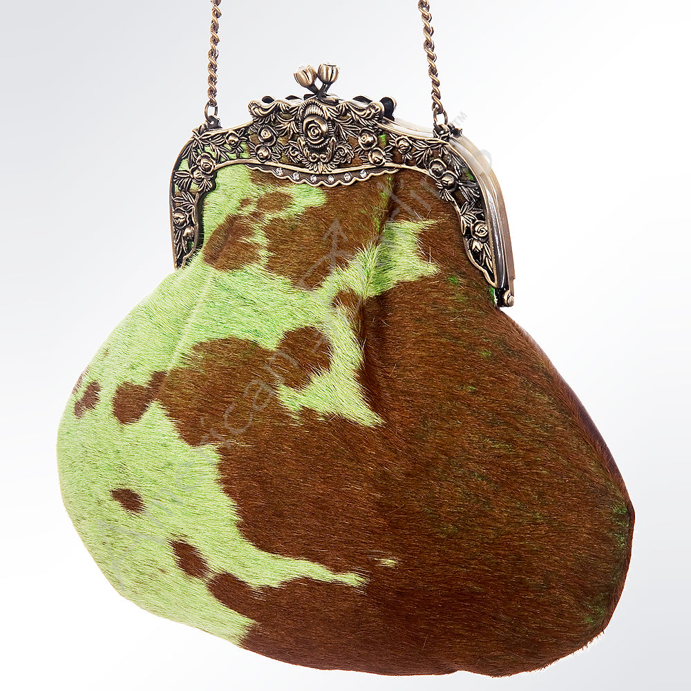 American Darling Coin Purse Bag Hair on Genuine Leather Western Women Handbag | for Cute Travel Bags