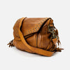 Spaghetti Western Swc164Bcg Cross Body I Vintage Handmade Drum Dyed Genuine European Cowhide Leather Women Bag Western Handbag Purse
