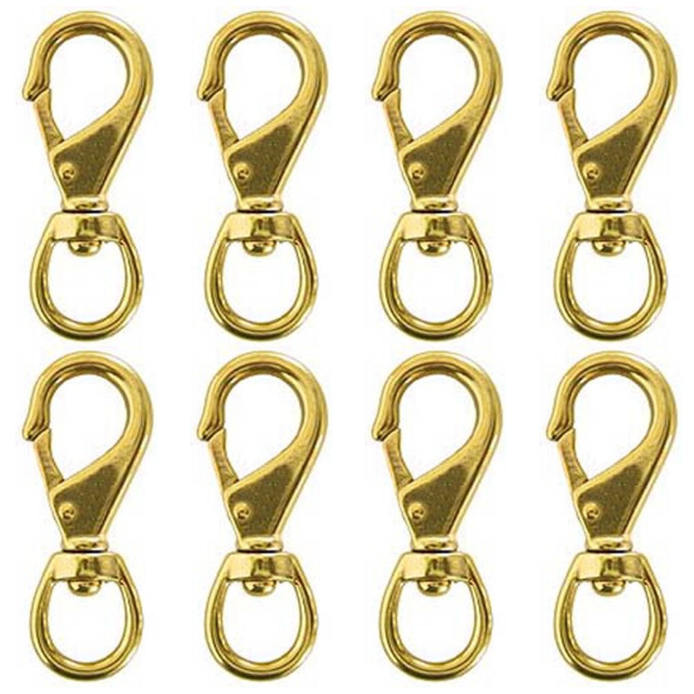 Hilason 3/4" X 3-3/4" Spring Snap No 2 Solid Brass