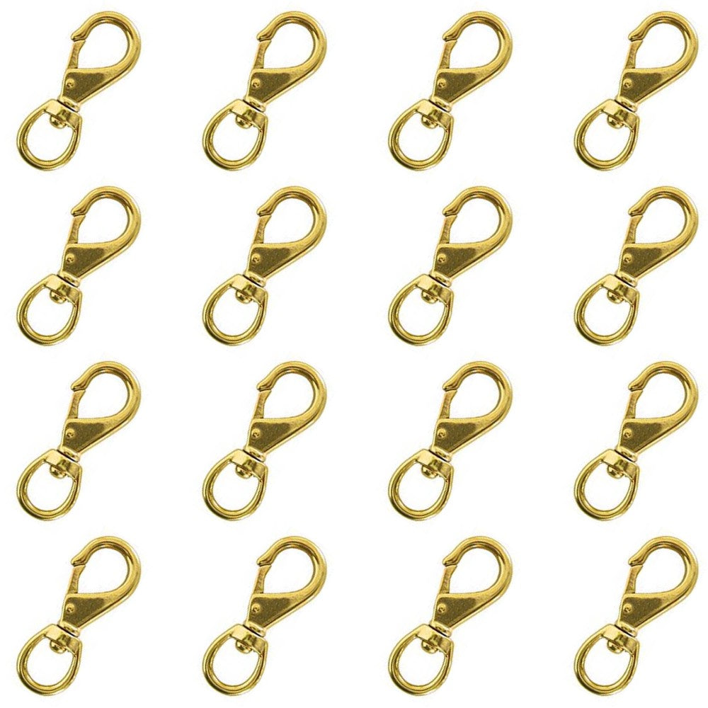 Hilason 3/4" X 3-3/4" Spring Snap No 2 Solid Brass