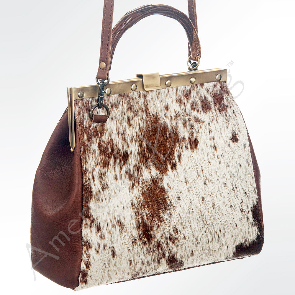 American Darling Hobo Hair On Genuine Leather Women Bag Western Handbag Purse|