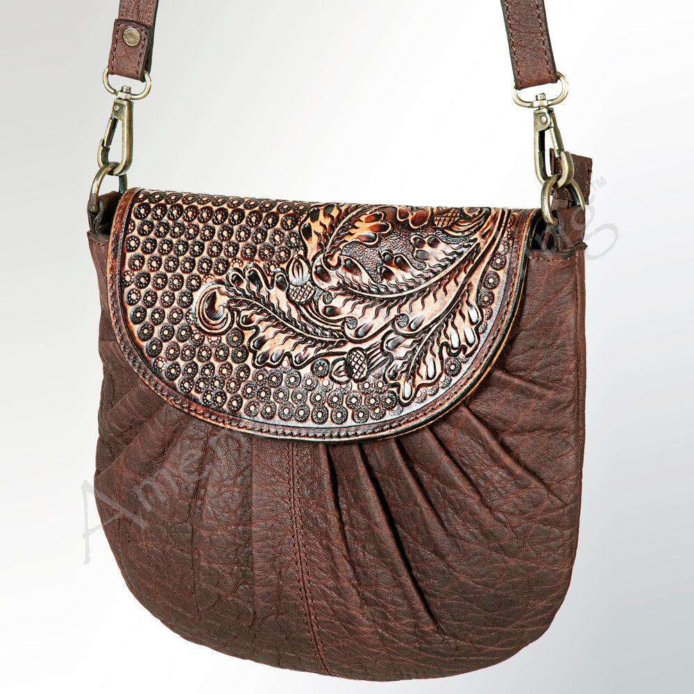 American Darling Cross Body Hand Tooled Genuine Leather Western Women Bag Handbag Purse | Crossbody for Cute