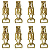 Hilason 1 in X 4-3/8 panic Snap with Eye Solid Brass