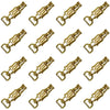 Hilason 1 in X 4-3/8 panic Snap with Eye Solid Brass
