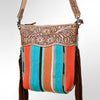 American Darling Cross Body Hand Tooled Saddle Blanket Genuine Leather Western Women Bag Handbag Purse | Crossbody for |Cute