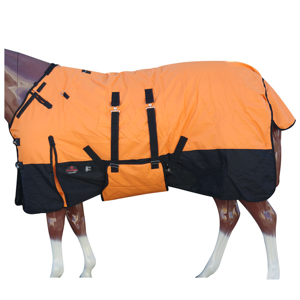 HILASON 1200D Winter Waterproof Poly Horse Blanket Belly Wrap| Horse Blanket | Horse Blankets for Winter Waterproof | Horse Turnout Blanket | Horse Turnout |400 GSM