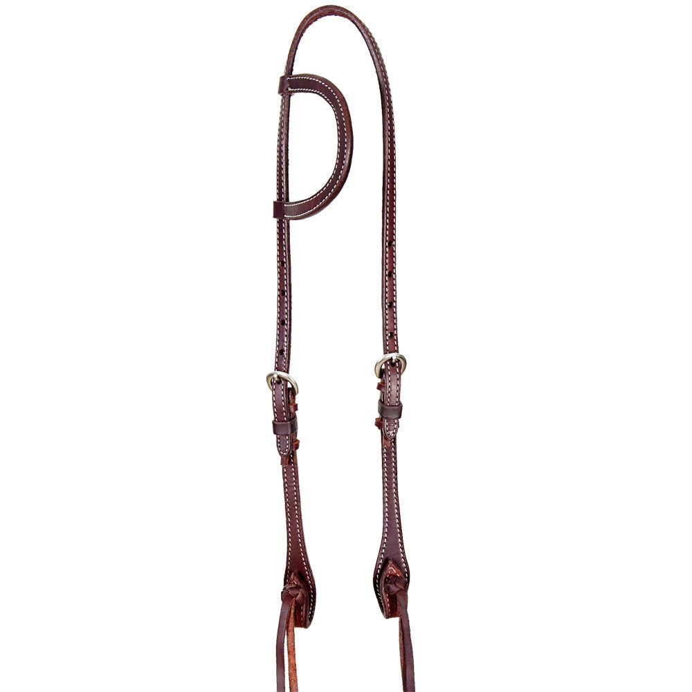 Hilason Western Horse One Ear Headstall Working Tack American Leather
