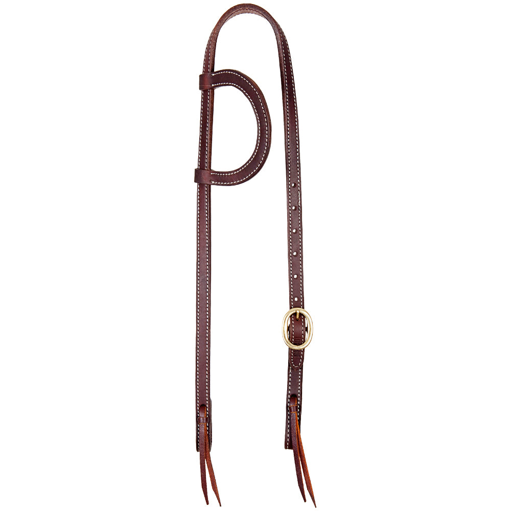 HILASON Western Horse One Ear Headstall Working Tack American Leather | for Horses Headstalls