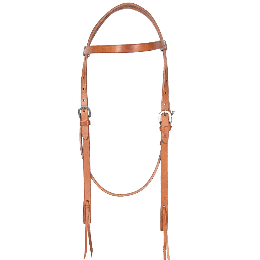 HILASON Western Horse One Ear Headstall Working Tack American Leather | for Horses Headstalls