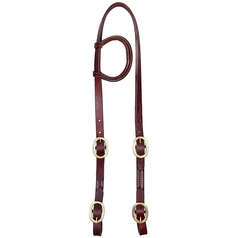 Hilason Western Horse One Ear Headstall American Leather Working Tack