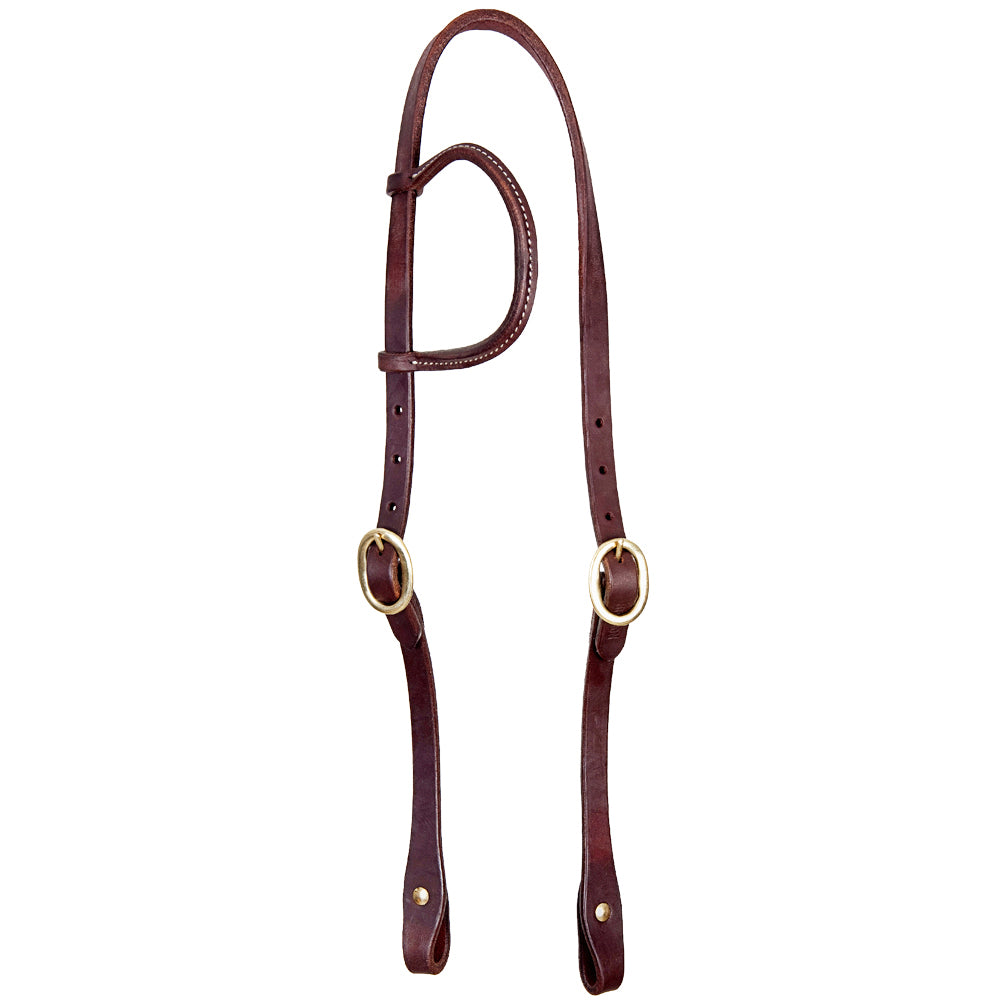 HILASON Western Horse One Ear Headstall Working Tack American Leather | for Horses Headstalls