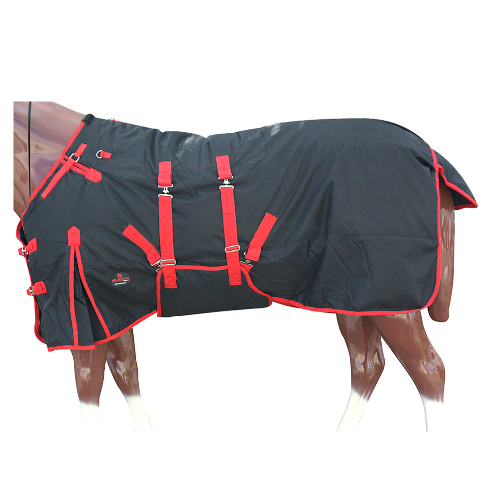 HILASON 1200D Winter Waterproof Poly Horse Blanket Belly Wrap| Horse Blanket | Horse Blankets for Winter Waterproof | Horse Turnout Blanket | Horse Turnout |400 GSM
