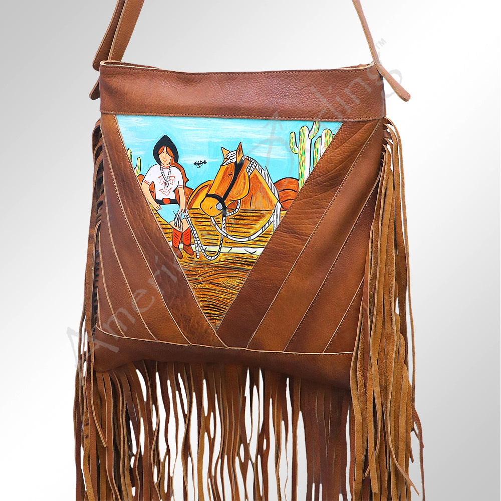 American Darling Cross Body Full Grain Genuine Leather Western Women Bag Handbag Purse | Crossbody for Cute