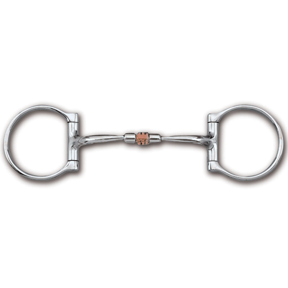 3 in Ring Myler Western Dee Comfort Horse Snaffle Copper Roller MB 03