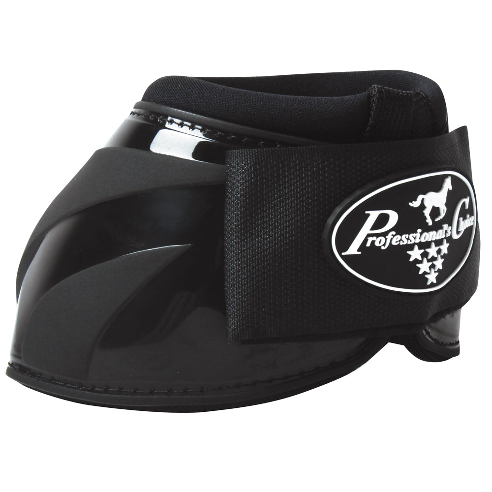 Large Professionals Choice Spartan II Horse Bell Boots Black