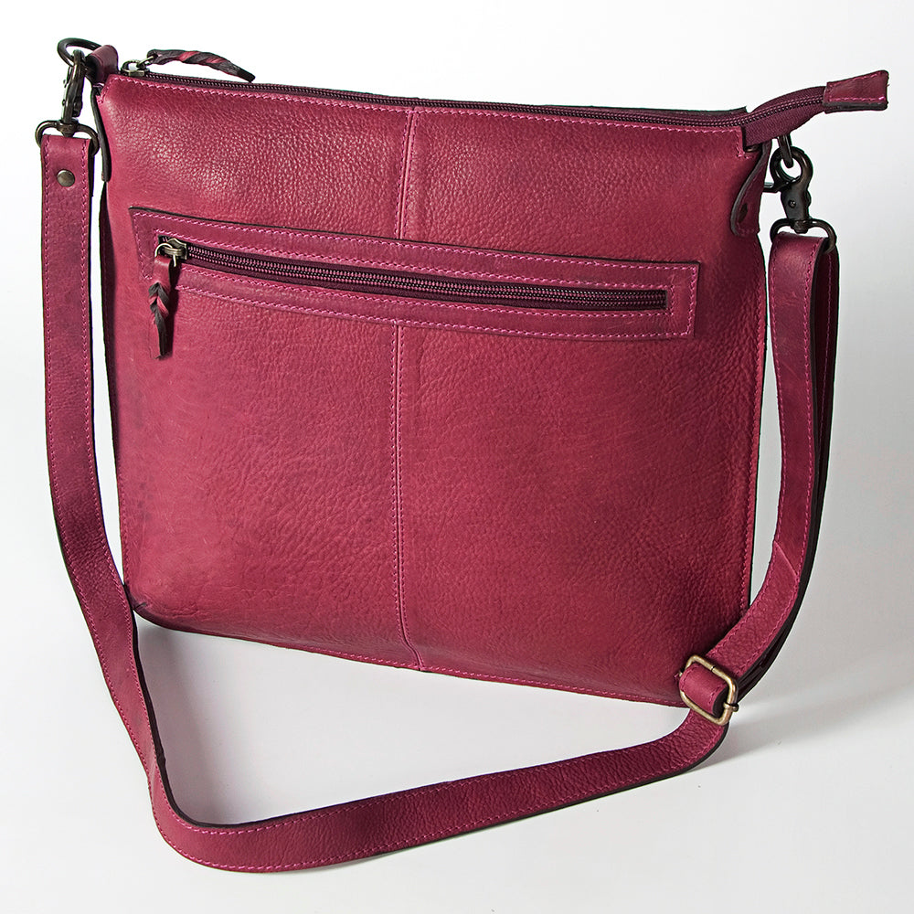 American Darling Messenger Full Grain Genuine Leather Western Women Bag Handbag Purse | Crossbody for Cute