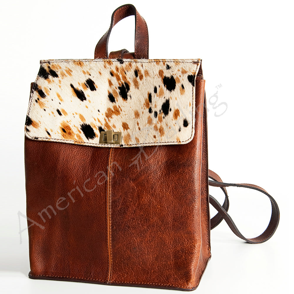 American Darling Backpack Hair On Genuine Leather Women Bag Western Handbag Purse