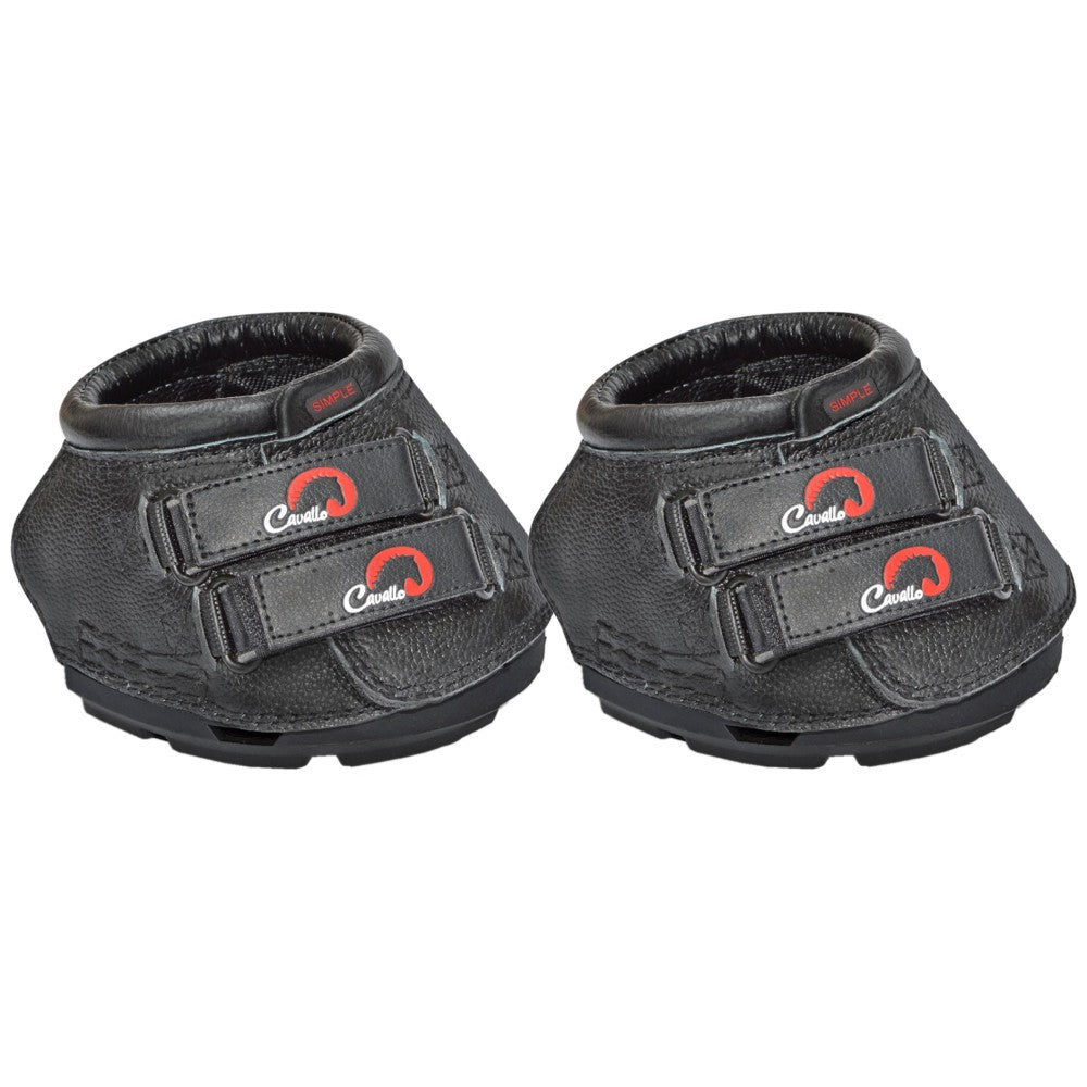 cavallo Simple Regular Hoof Horse Boot Black