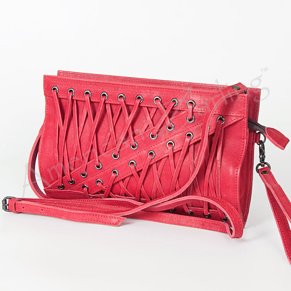 American Darling Cross Body Hair On Full Grain Genuine Leather Western Women Bag Handbag Purse