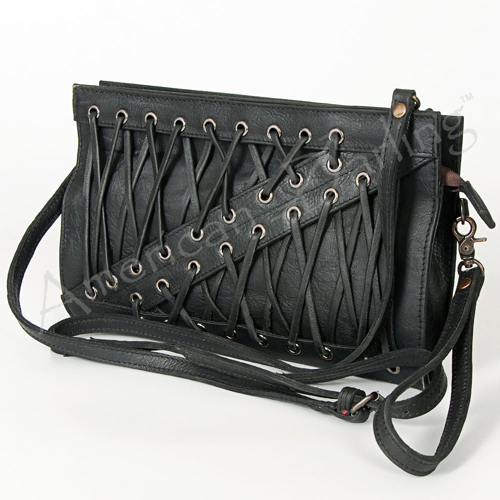 American Darling Cross Body Hair On Full Grain Genuine Leather Western Women Bag Handbag Purse