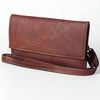 American Darling Wristlet Genuine Leather women bag western handbag purse