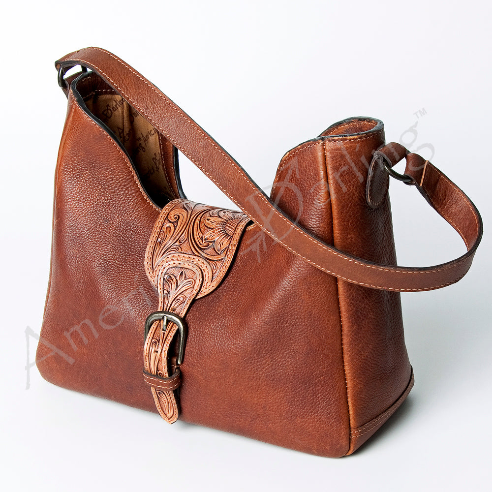 American Darling Tote Hand Tooled Genuine Leather women bag western handbag purse