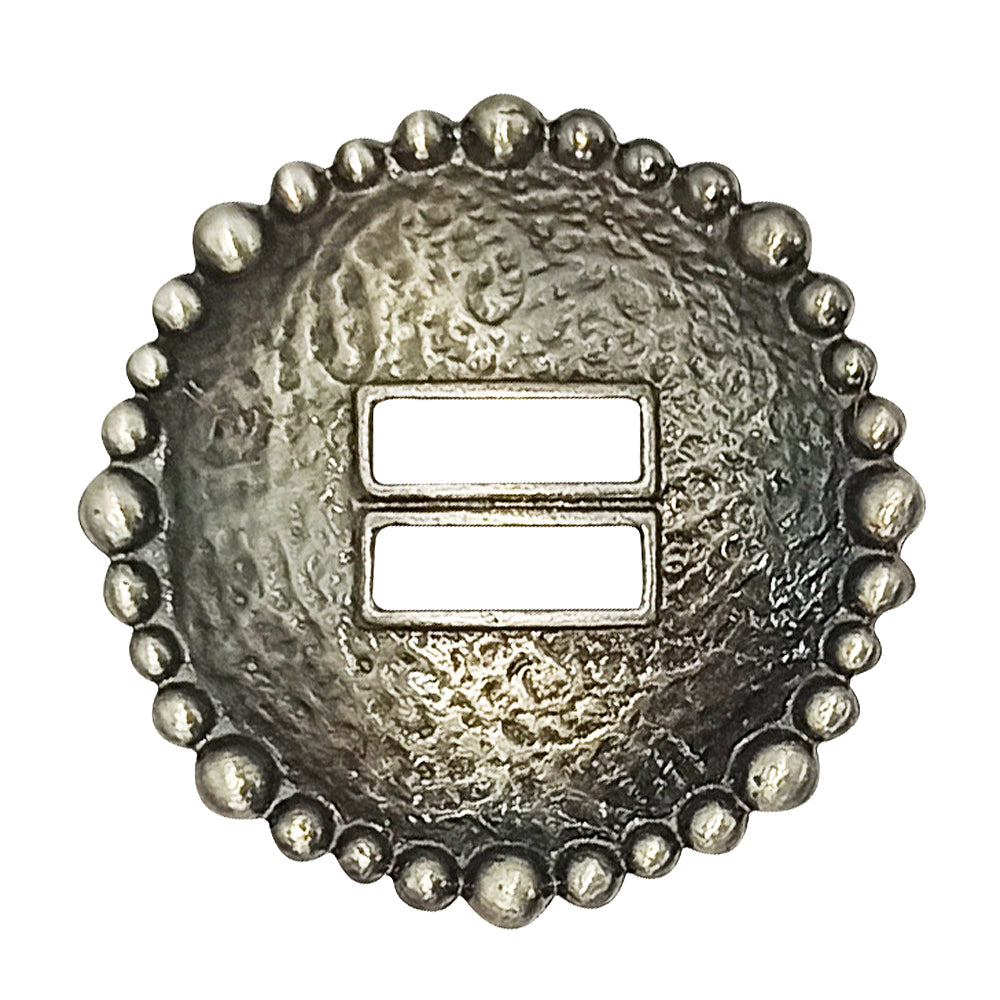 HILASON Pc Western Screw Back Antique Finish Slotted Concho Cowgirl | Bridle Conchos Belt