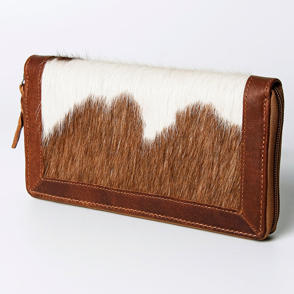 American Darling Wallet Hair-On Genuine Leather Women Bag Western Handbag Purse