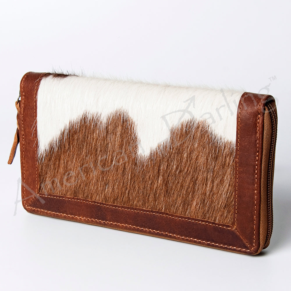 American Darling Wallet Hair-On Genuine Leather Women Bag Western Handbag Purse