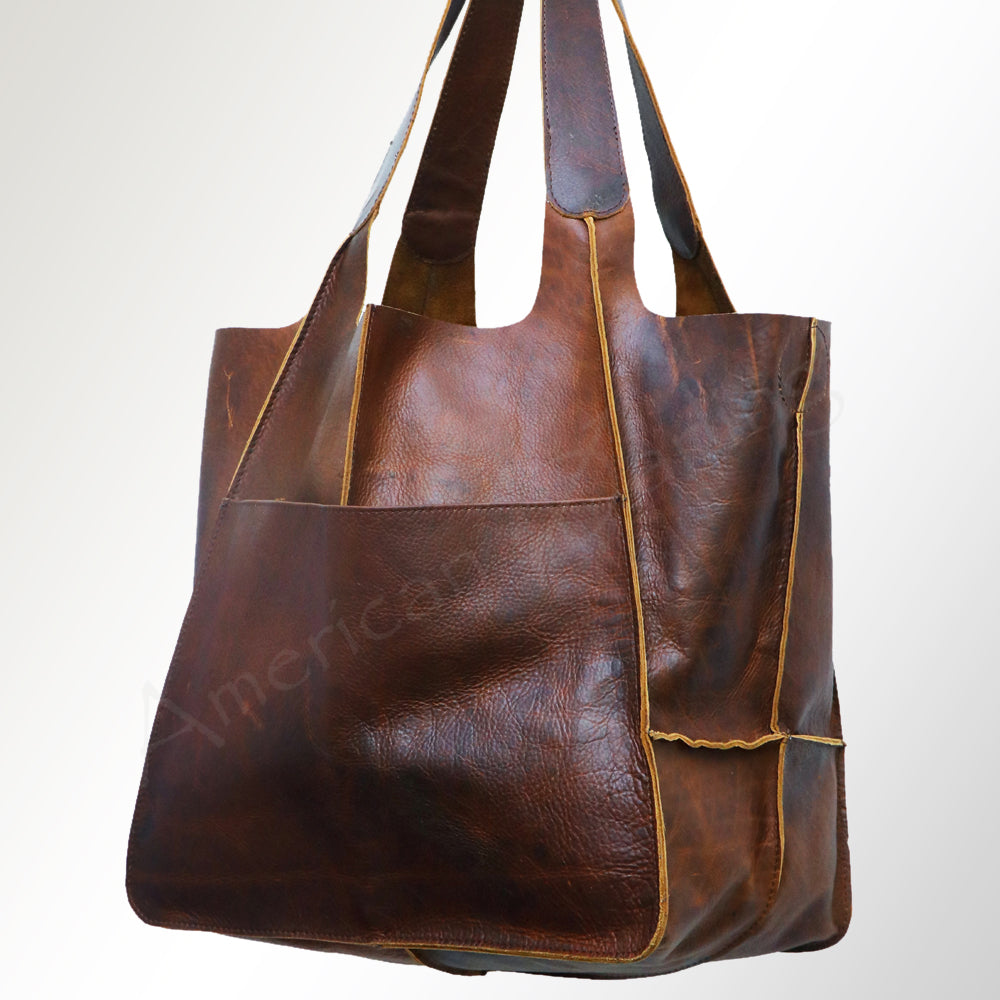 American Darling Tote Full Grain Genuine Leather Western Women Bag Handbag Purse | for Cute