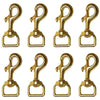 Hilason Swivel Eye Bolt Snap Clip Hooks Solid Brass