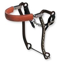 8 1/2" Professional Choice Bob Avila Mechanical Horse Bit Hackamore Floral