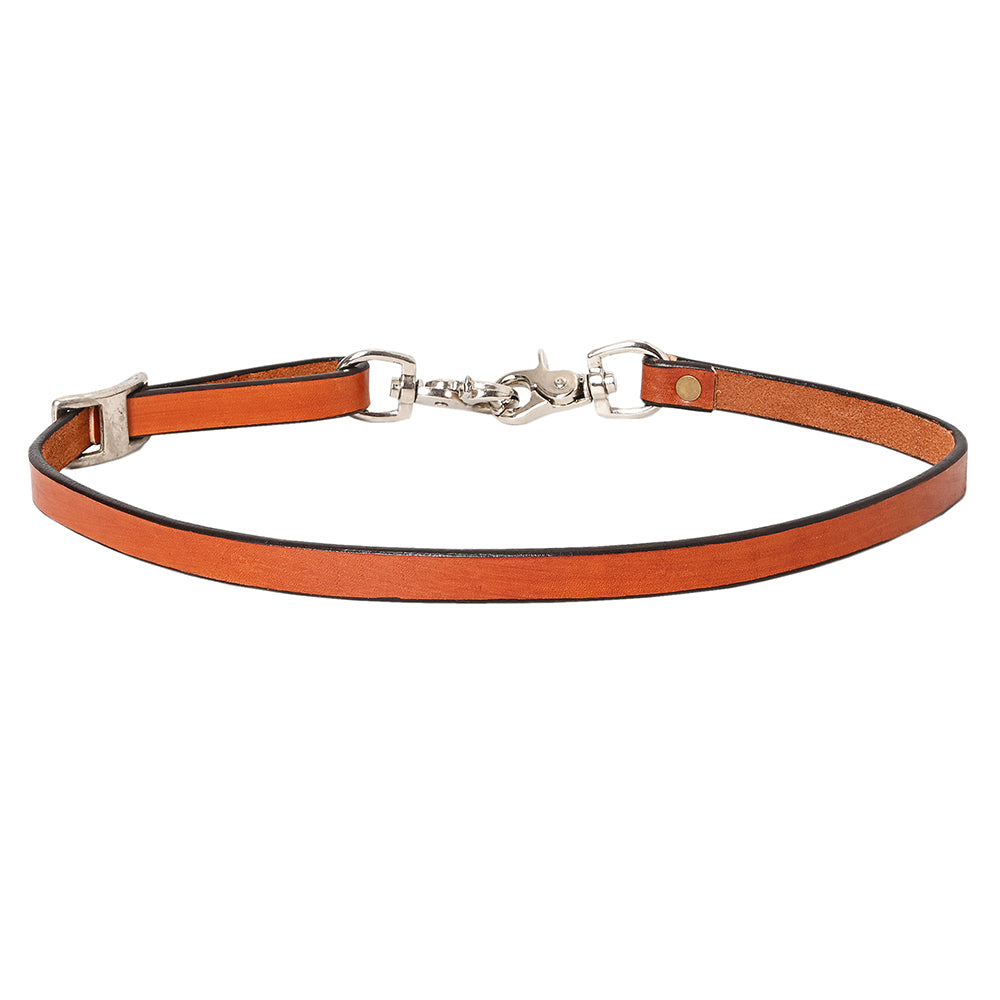 Hilason Horse Adjusts 3/4" - 26" Size Leather Breast Collar Wither Strap