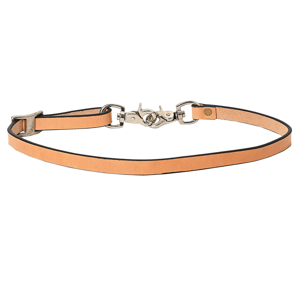 Hilason Horse Adjusts 3/4" - 26" Size Leather Breast Collar Wither Strap