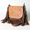 American Darling Crossbody Hand Tooled Genuine Leather Women Bag Western Handbag Purse