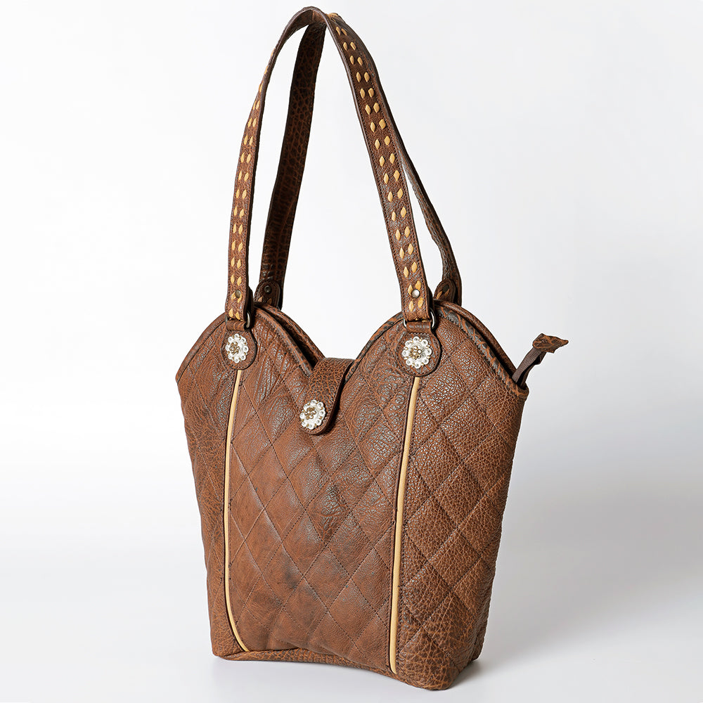 American Darling Tote Genuine Leather Women Bag Western Handbag Purse