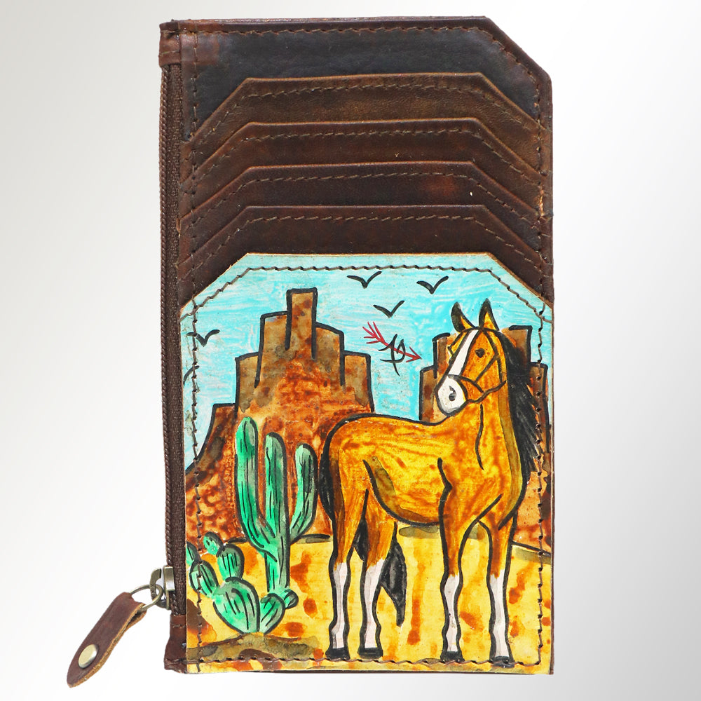 ADCCM101DP37 American Darling Hand Tooled Genuine Leather Women Bag Western Handbag Purse