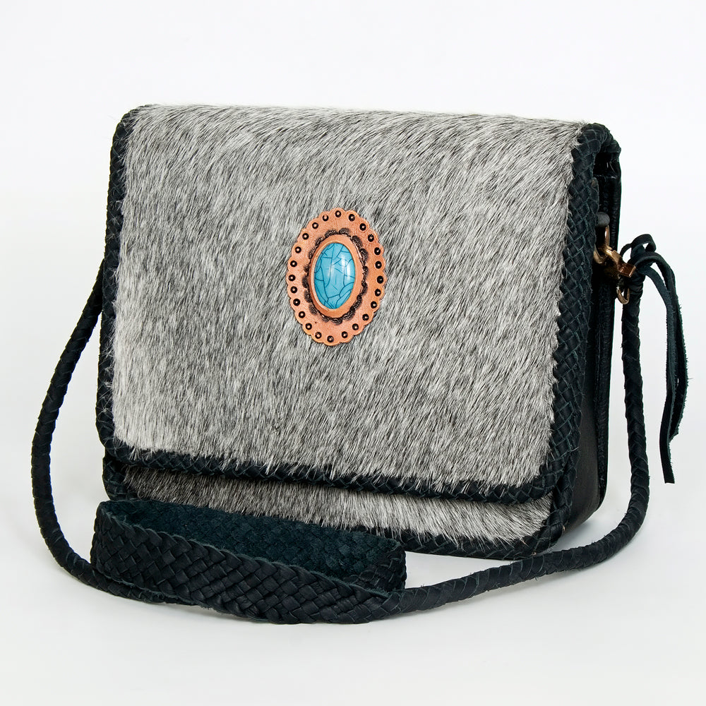 American Darling Cross Body Hair on Genuine Leather Western Women Bag | Handbag Purse Crossbody for Cute