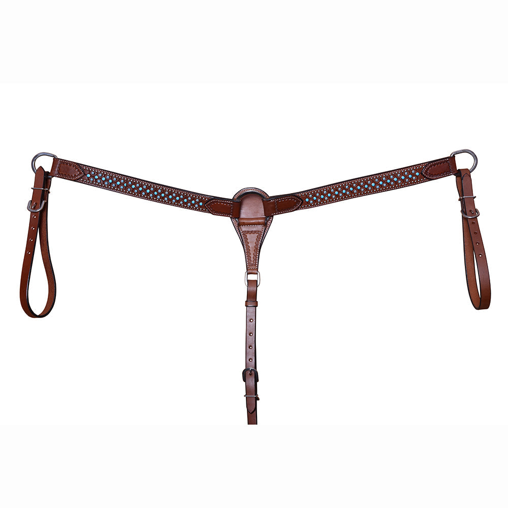 Western leather Breast Collar