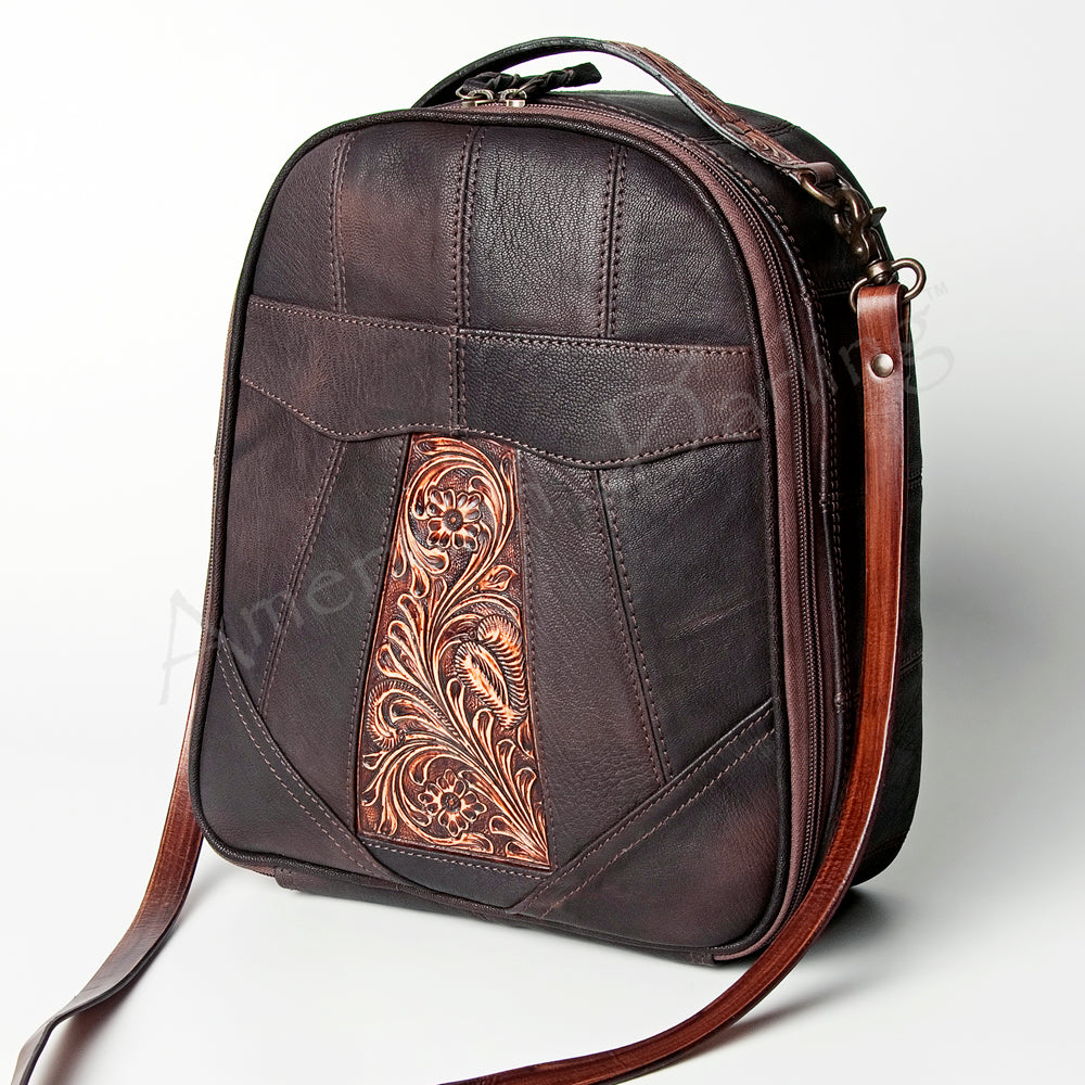ADBGZ489 American Darling Hand Tooled Genuine Leather Women Bag Western Handbag Purse