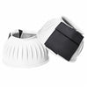 HILASON Western Horse Rubber PVC Ribbed Double Hook and Loop Bell Boots Training Protective Shock Absorbing Leg