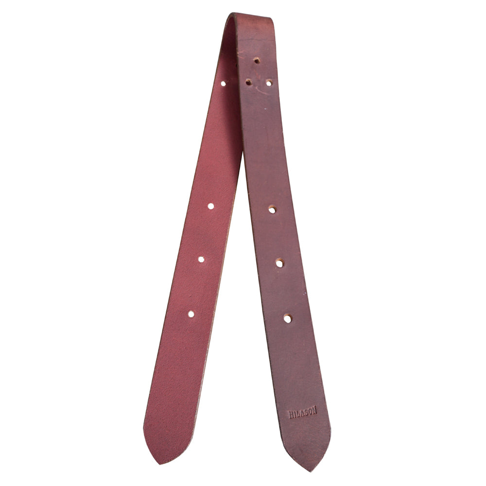 1.75 In x 36 Hilason Western Horse Saddle American Leather Billet Brown