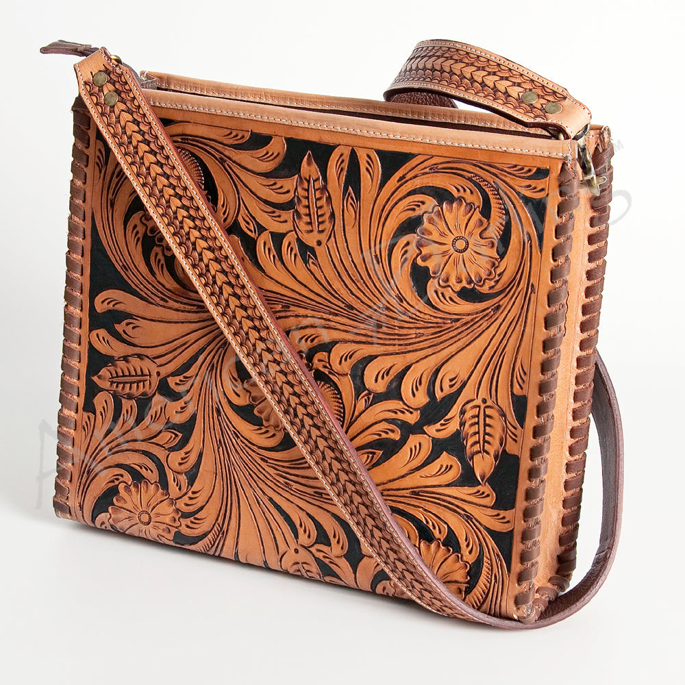 American Darling Tote Hand Tooled Genuine Leather Western Women Bag Handbag Purse | Travel Bags College Casual