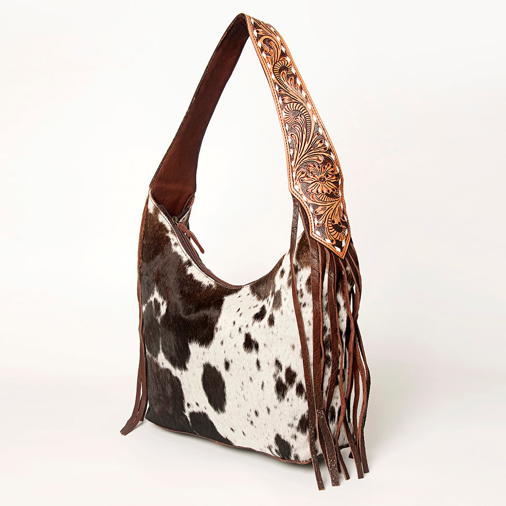 American Darling Hobo Hair-On Genuine Leather Western Women Bag | Handbag Purse Bags for Cute