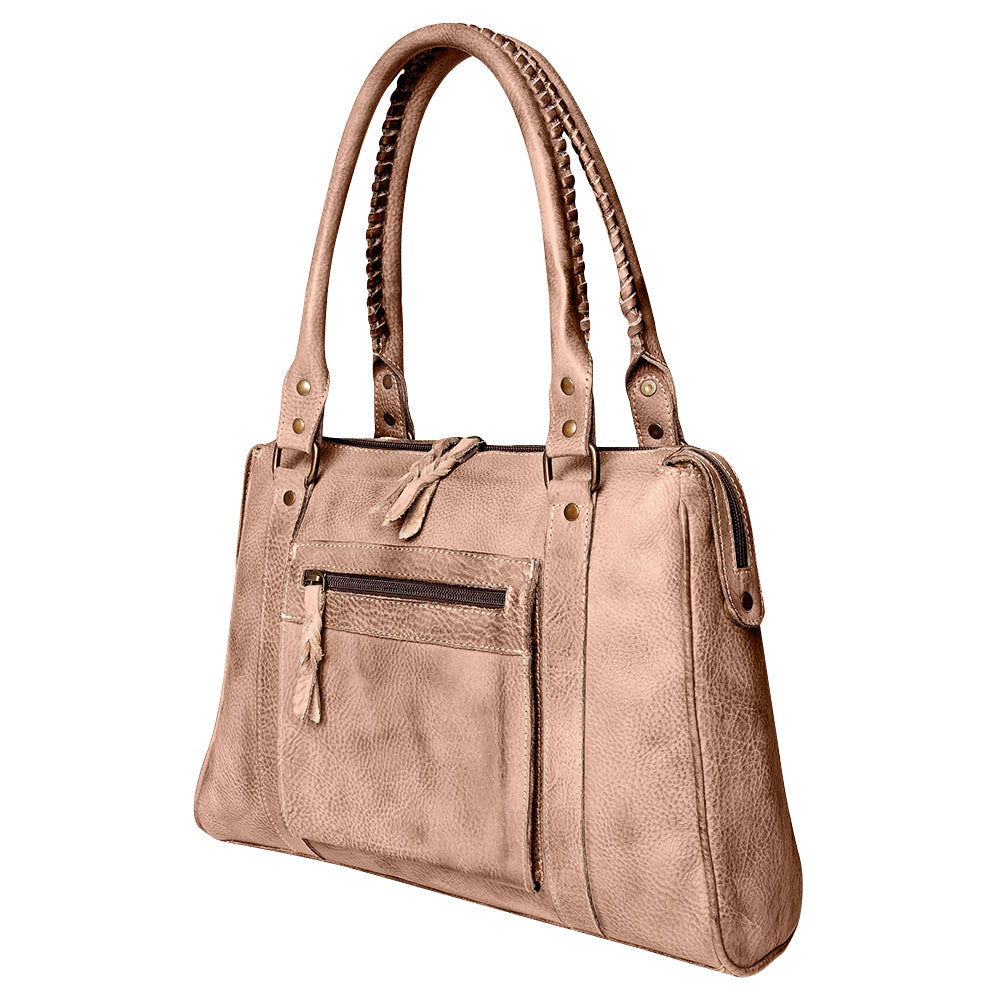 Never Mind Nmbg131A Tote Vintage Handmade Genuine Cowhide Leather Women Bag WesternåÊHandbagåÊPurse