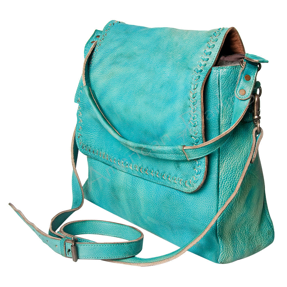 Never Mind Nmbg132A Hobo Vintage Handmade Genuine Cowhide Leather Women Bag WesternåÊHandbagåÊPurse